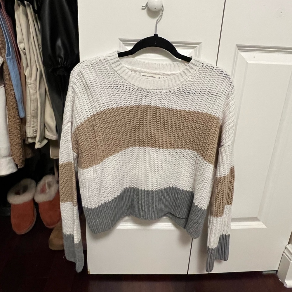 Never worn striped sweater